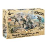 Zvezda Zvezda German Paratroops WWII 1:35 (3628) makett figura
