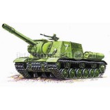 Zvezda Zvezda ISU-152 Soviet Self-propelled Gun 1:35 makett harcjármű (3532)