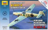 Zvezda Zvezda Messerschmitt B-109 F2 1:72 makett repülő (7302)