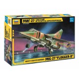 Zvezda Zvezda MIG-27 Soviet Fighter Bomber 1:72 (7228) makett repülő