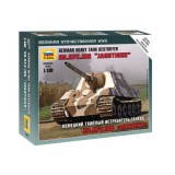 Zvezda Zvezda Sd. Kfz. 186 Jagdtiger Military small sets 1:100 makett harcjármű (6206)