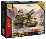Zvezda Zvezda Shilka Mini kits Modern 1:100 makett harcjármű (7419)