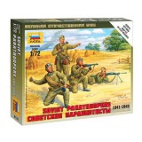 Zvezda Zvezda Soviet Paratroops makett figura 1:72 (6138)