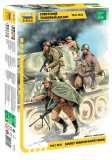 Zvezda Zvezda Soviet Tank Infantry WWII makett figura 1:35 (3544)