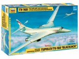 Zvezda Zvezda Tupoljev TU-160 Blackjack 1:144 makett repülő (7002)