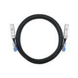 Zyxel DAC10G-3M InfiniBand és száloptikai kábel SFP+ Fekete