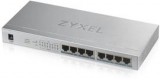 Zyxel GS1008-HP 8port Gigabit LAN nem menedzselhető PoE+ Switch (GS1008HP-EU0101F)