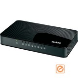 ZyXel GS108Sv2 8port Gigabit LAN, nem menedzselhető, asztali média switch