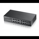 ZyXEL GS1100-16 16 Portos 10/100/1000 Switch (GS1100-16-EU0103F) (GS1100-16-EU0103F) - Ethernet Switch