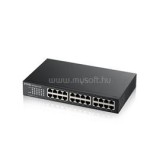 Zyxel GS1100-24E v3 24port LAN 10/100/1000Mbps nem menedzselhető gigabit switch (GS1100-24E-EU0103F)