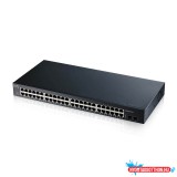 Zyxel GS1900-48-EU0102F v2 48xGbE LAN port L2 smart menedzselhető rackbe szerelhető Switch