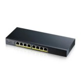 ZyXEL GS1900-8HP v3 8port GbE LAN PoE (70W) smart menedzselhető switch (GS1900-8HP-EU0103F) (GS1900-8HP-EU0103F) - Ethernet Switch