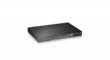 ZyXEL GS2220-28HP-EU0101F - Managed - L2 - Gigabit Ethernet (10/100/1000) - Power over Ethernet (PoE) - Rack mounting