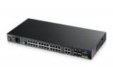 Zyxel MGS3520-28 28 port L2 Metro switch, 24x Copper, 4x Combo, AC