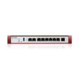 Zyxel USG FLEX 200HP (1 x 2,5-GbE, 6 x 1-GbE, 1 x PoE+, USB 3.0, konzol, 1 év Security Bundle)