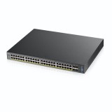 ZyXEL XGS2210-52 48port GbE LAN 4port 10GbE SFP+ L2+ menedzselhető switch XGS2210-52-EU0101F