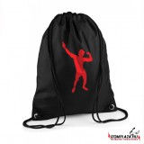Zyzz - Gymbag/tornazsák (fekete)